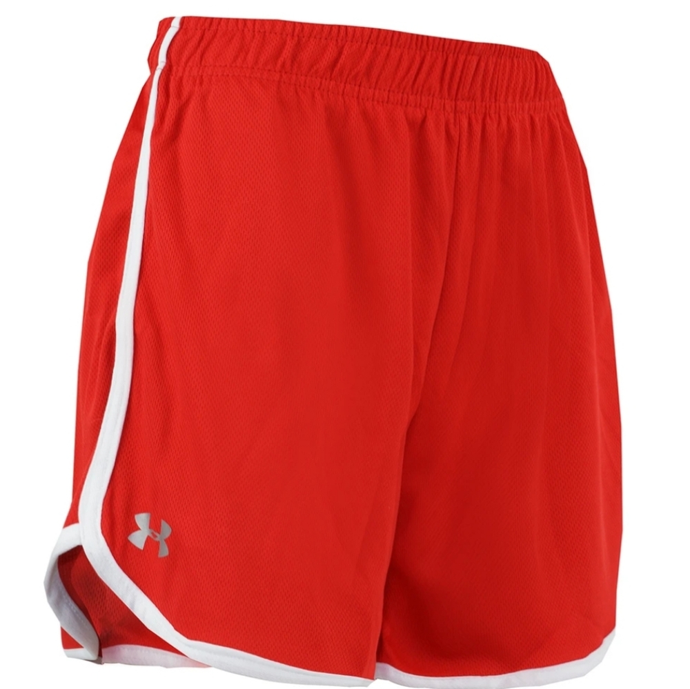 NWT Under Armour Heat Gear Running Shorts - Red